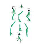 Spreader Bar Teaser 600mm Lumo Green Floating Squid