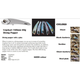 Amegari Urpekari Diving Popper 160mm