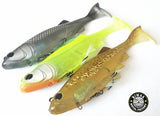 Biwaa Kapsiz HD Kast 9" Rigged Swimbait Lure