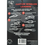 Black Pete Custom Wind-On Leader 20ft Momoi Leader