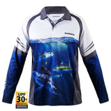 Shimano Ocea Baitball Long Sleeve Shirt Sublimated UPF 30+