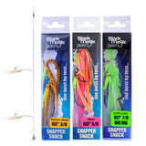 Black Magic Snapper Snack UV Skirt Snapper Rig