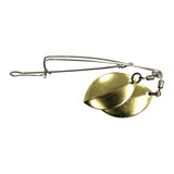 Tribe Twin Jig Spinner BRASS GOLD